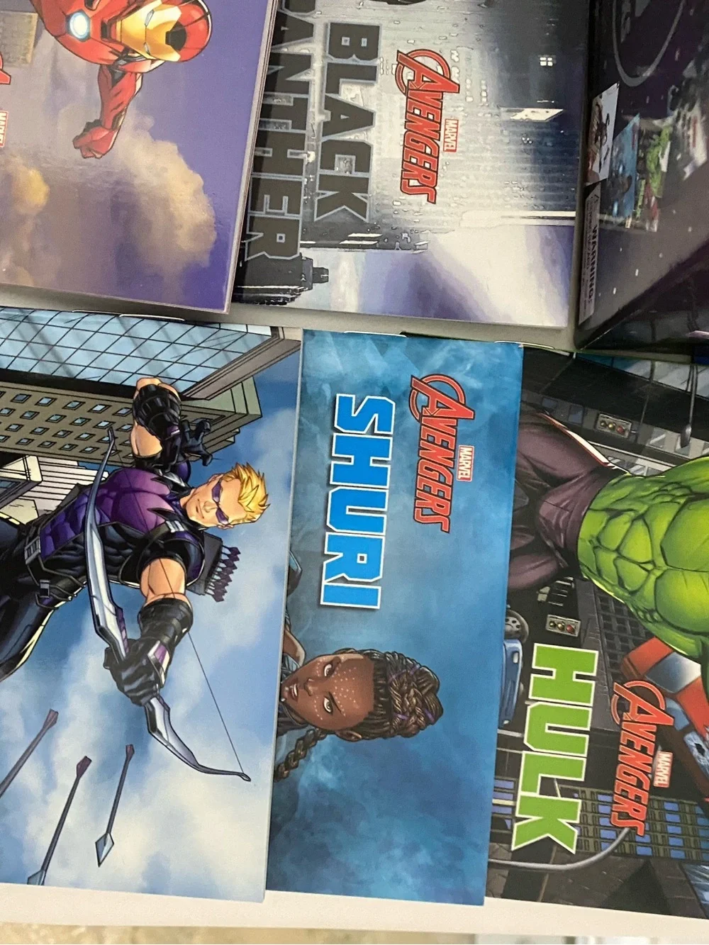 Marvel avengers purple